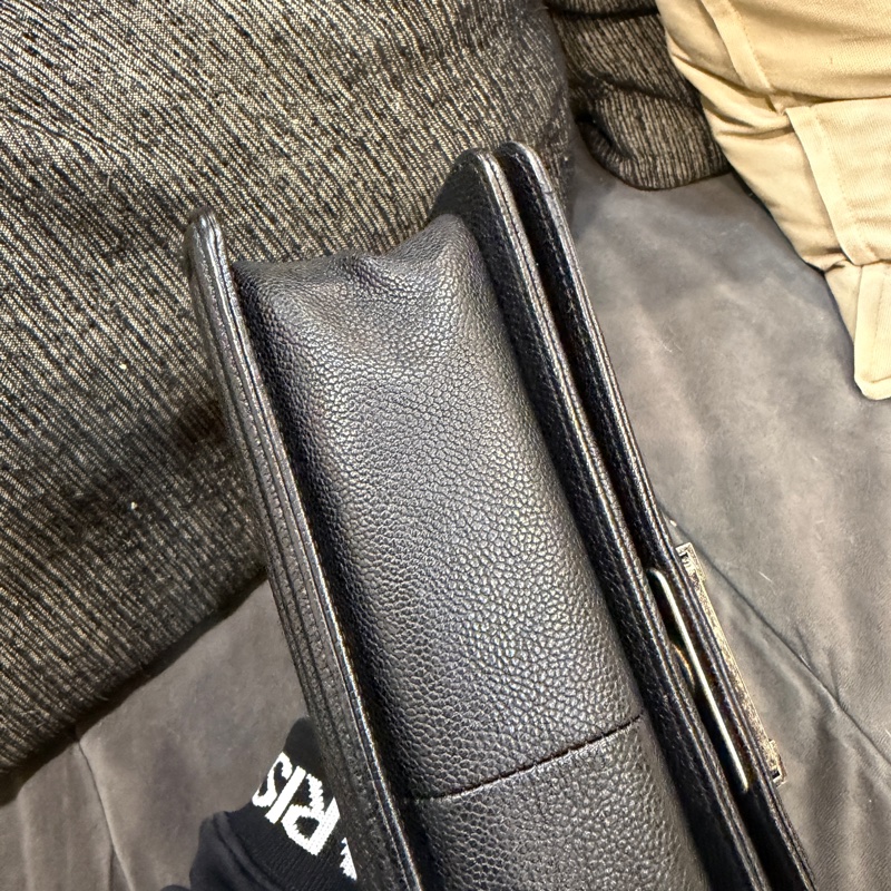 99新全配❤️香奈兒 #黑銀 #leboy25 #荔枝皮 #boy中號-9