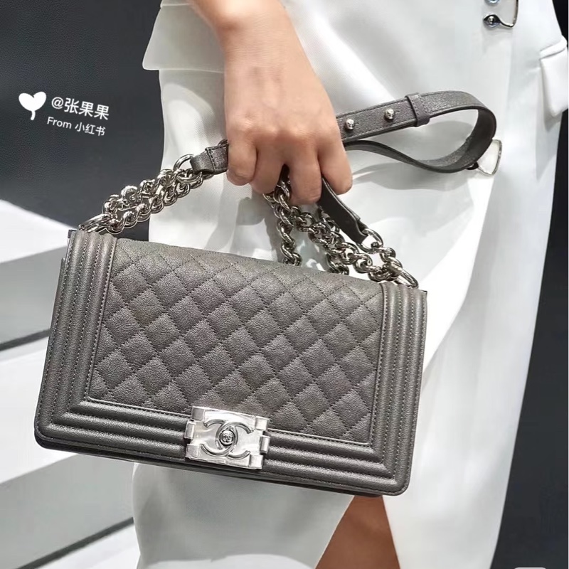 99新全配❤️ 香奈兒 #碳黑色 #深灰 #leboy25 #荔枝皮-3