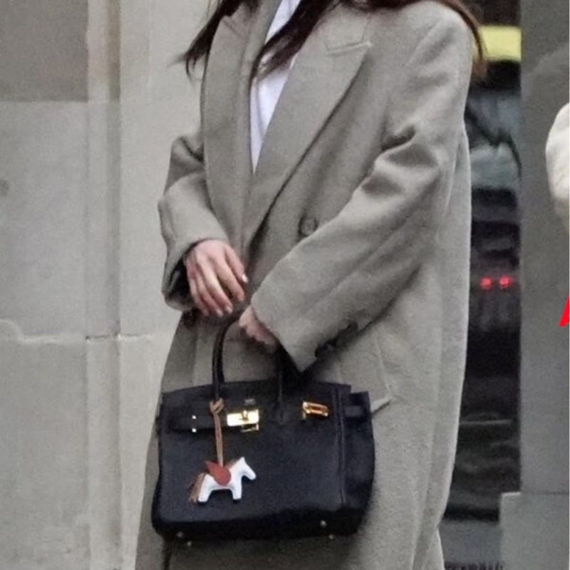 Hermès 老錢 Birkin 黑金35 男女適用 剛專櫃保養回來-0