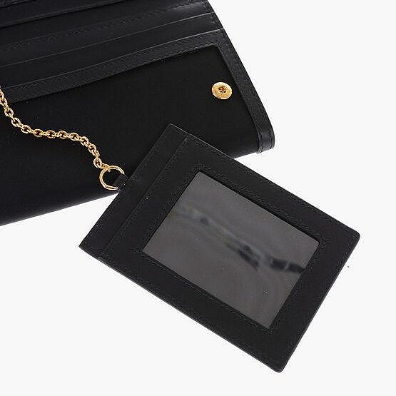 💎Han's house精品服飾💎PRADA 三角鐵牌 尼龍 牛皮 零錢袋 長夾-2