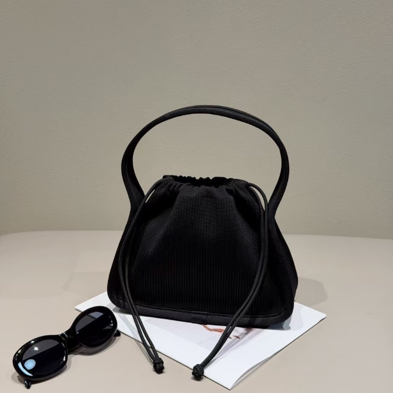Alexander Wang  Ryan系列 羅紋針織 手提包 小號 24*8*20 99新配件塵袋-6