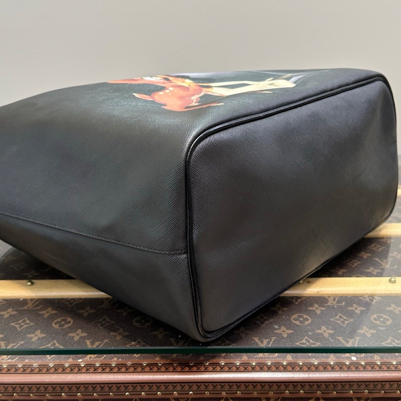 GIVENCHY Antigona小鹿斑比 子母購物袋38*31*18 98新配件塵袋-4