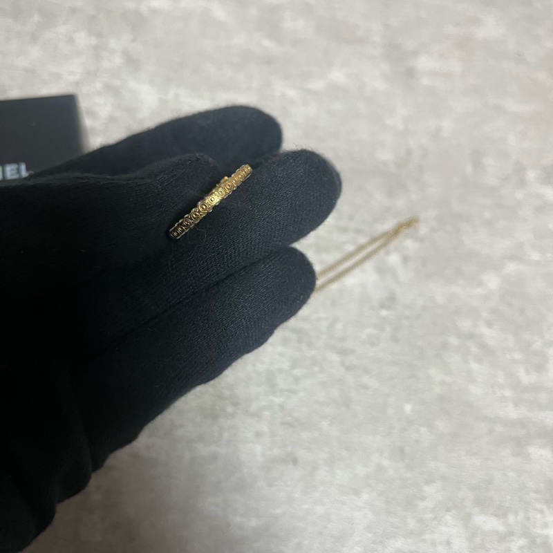 正品 Chanel vintage 經典水鑽短鏈-8