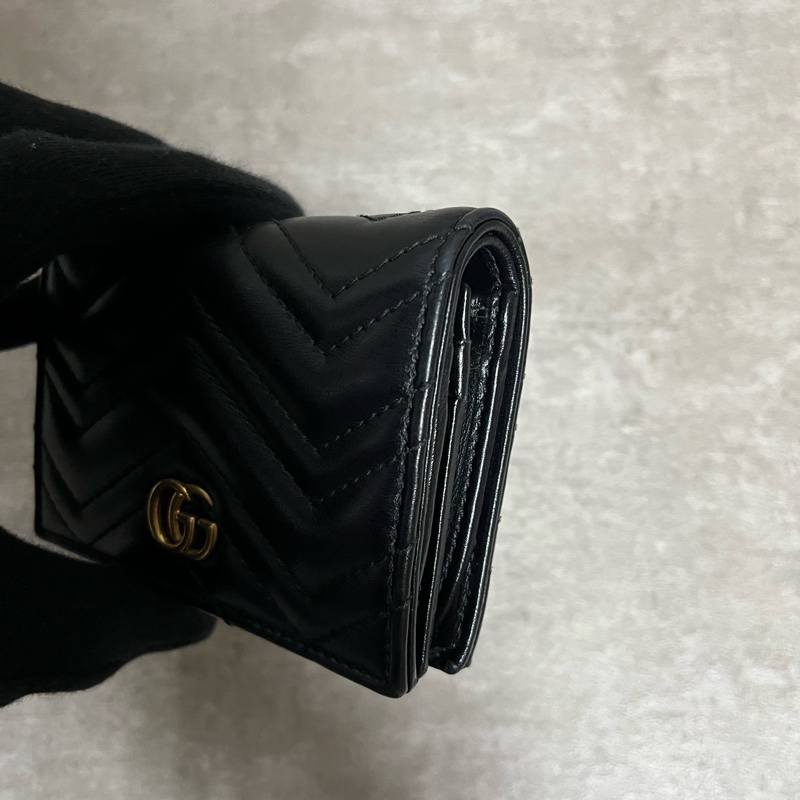 正品 gucci mormont 經典對折短夾-2