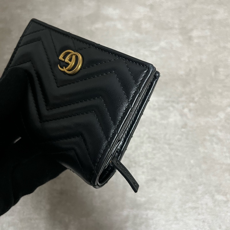 正品 gucci mormont 經典對折短夾-3