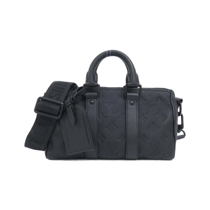 路易威登 Taurillon Monogram Keepall Bandoulière 25cm M20900 波士頓包-0