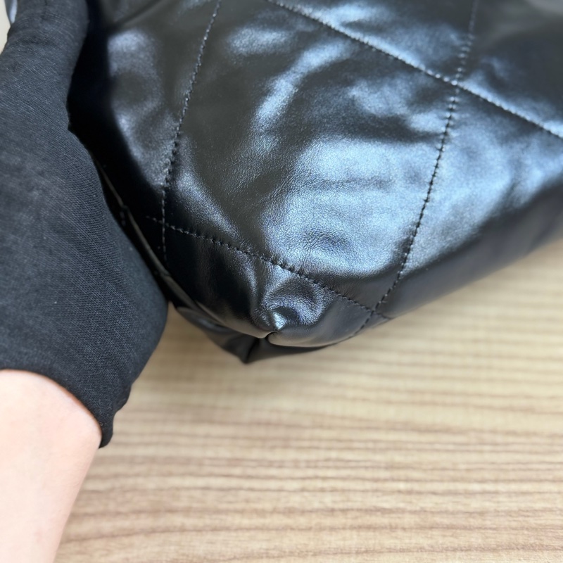 （全新）香奈兒 22bag mini 黑金 芯片款-16