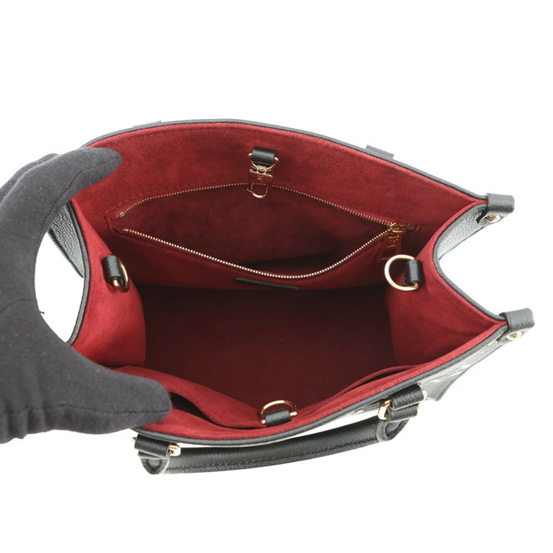路易威登雙色Monogram Empreinte On-the-Go PM手提包 M45659，兩用肩背包，黑色，Monogram帆布，女士款，LOUIS VUITTON-5