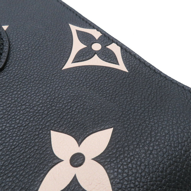 路易威登雙色Monogram Empreinte On-the-Go PM手提包 M45659，兩用肩背包，黑色，Monogram帆布，女士款，LOUIS VUITTON-9