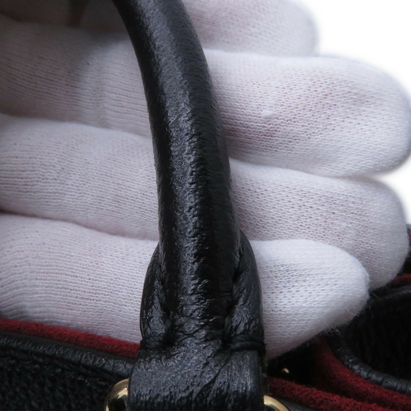 路易威登雙色Monogram Empreinte On-the-Go PM手提包 M45659，兩用肩背包，黑色，Monogram帆布，女士款，LOUIS VUITTON-13