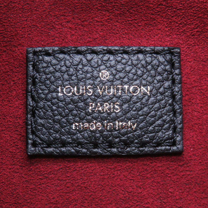 路易威登雙色Monogram Empreinte On-the-Go PM手提包 M45659，兩用肩背包，黑色，Monogram帆布，女士款，LOUIS VUITTON-16