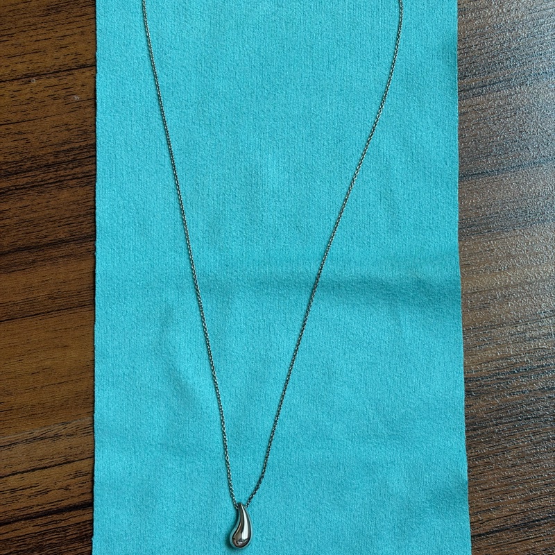 Tiffany & Co 925純銀水滴項鏈-2