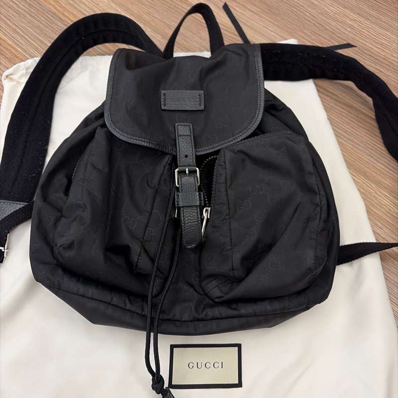 gucci 尼龍後背包-0