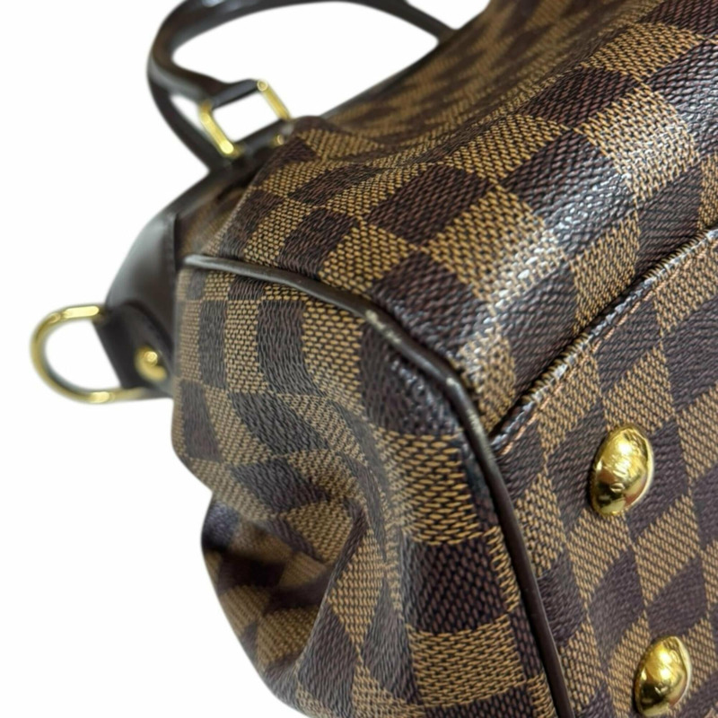路易威登 Trevi PM Damier 背包背包 N51997，棕色，女士，二手，兩用-12