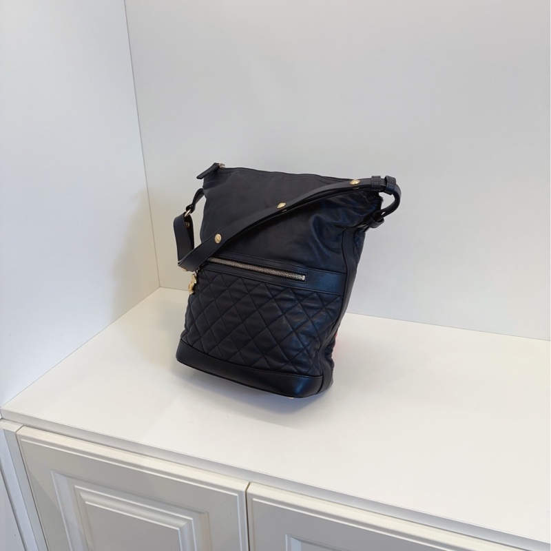 Chanel 香奈兒 黑金荔枝牛皮-4