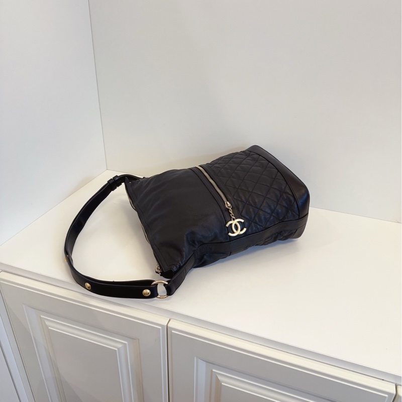 Chanel 香奈兒 黑金荔枝牛皮-7