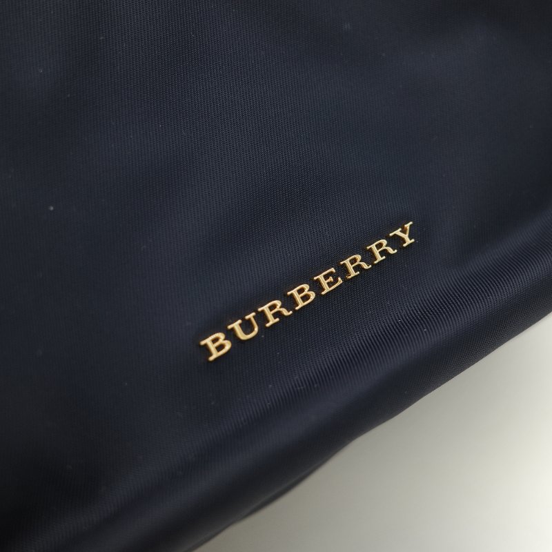 Burberry 巴寶莉 The Rucksack 墨藍色軍用級 尼龍標誌 中性軍旅背包-9