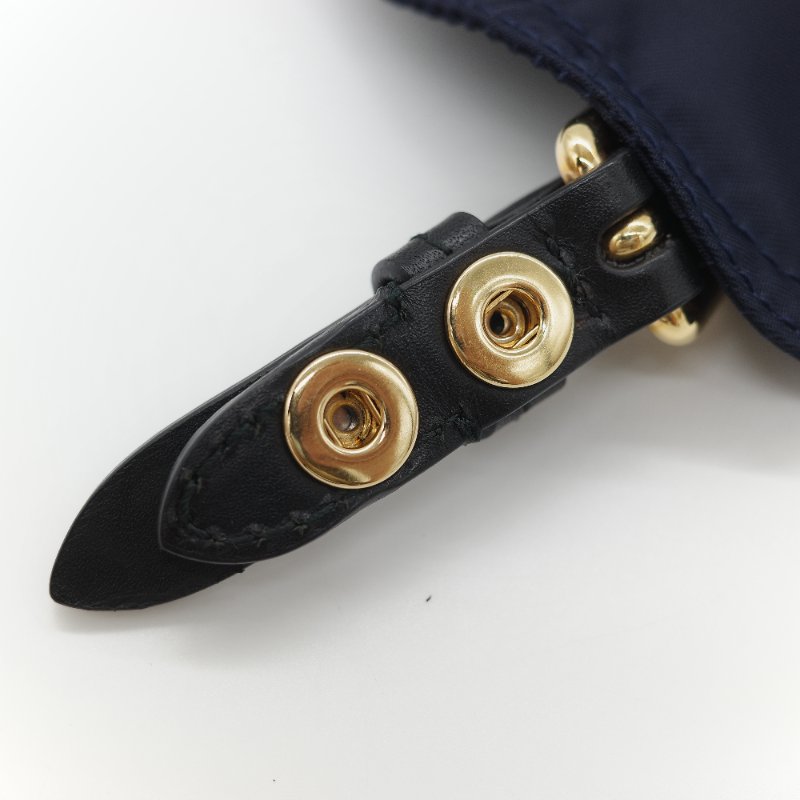 Burberry 巴寶莉 The Rucksack 墨藍色軍用級 尼龍標誌 中性軍旅背包-24