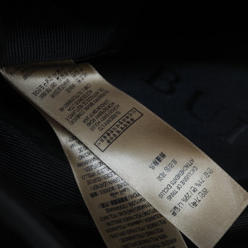 Burberry 巴寶莉 The Rucksack 墨藍色軍用級 尼龍標誌 中性軍旅背包-32