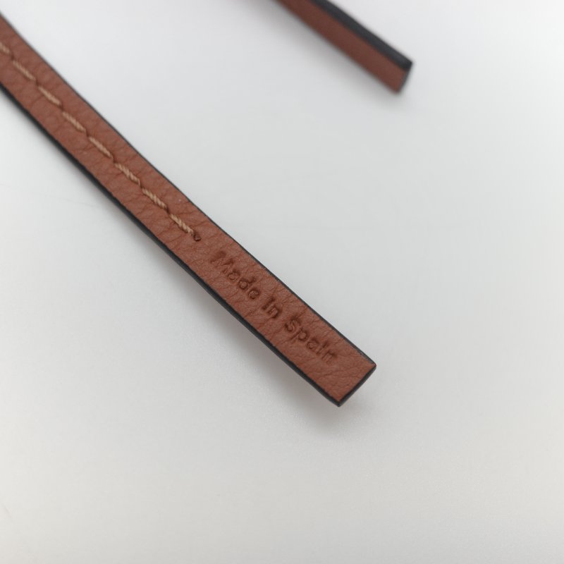 Loewe 羅威 Anagram 棕色 經典小牛皮 掛飾-6