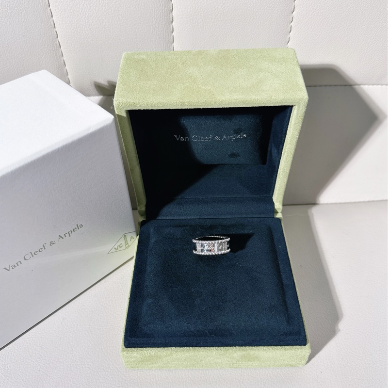 Van Cleef & Arpels梵克雅寶 Perlee簽名款萬花筒戒指，51號-2