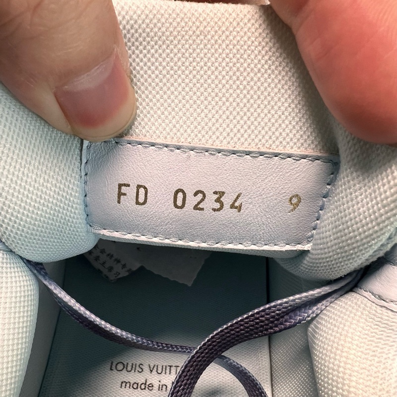 LV trainer Louis VUITTON 丹寧 扎染 水洗牛仔  43碼-7