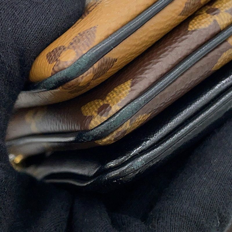 路易威登 Monogram Reverse 羊皮肩包 Pochette LV3 M45412 路易威登黑色手提包-6