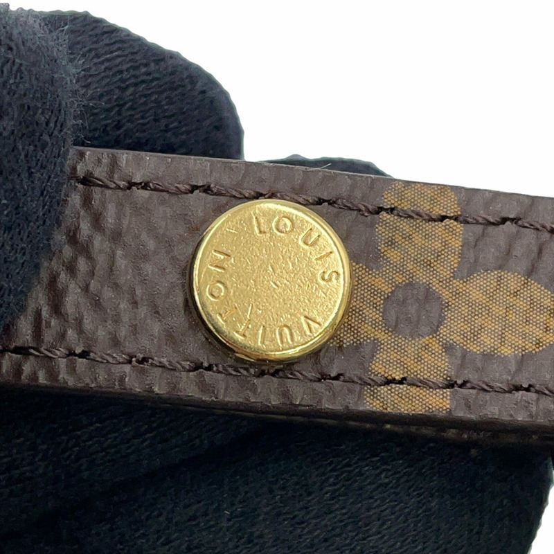 路易威登 Monogram Reverse 羊皮肩包 Pochette LV3 M45412 路易威登黑色手提包-12