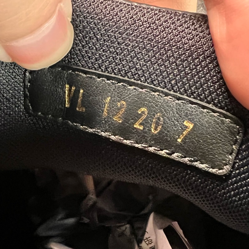 Louis Vuitton路易威登 trainer 黑白 黑色 老花 滿印 41碼-8