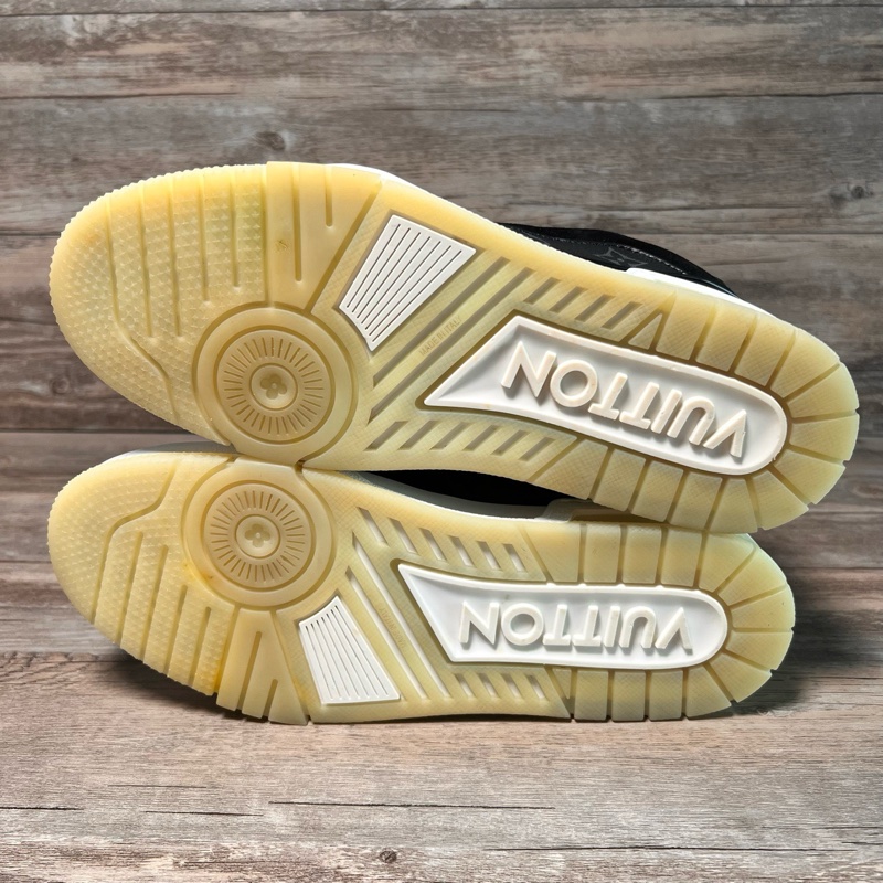 Louis Vuitton路易威登 trainer 黑白 黑色 老花 滿印 41碼-9