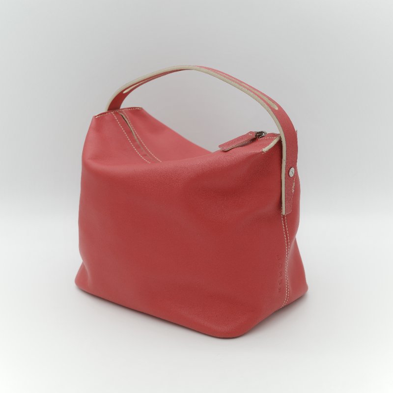 Loewe 羅意威 經典紅色 小牛皮 手提 斜背兩用包-1