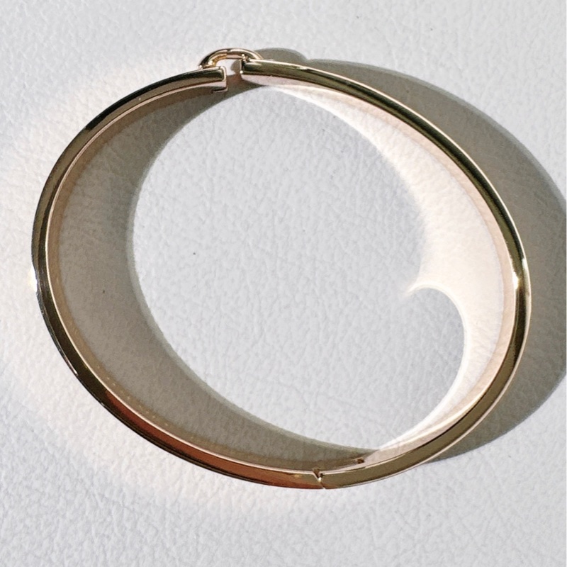 Chaumet尚美 Liens  緣系一生 18 K 玫瑰金 寬版手鐲，15號-5