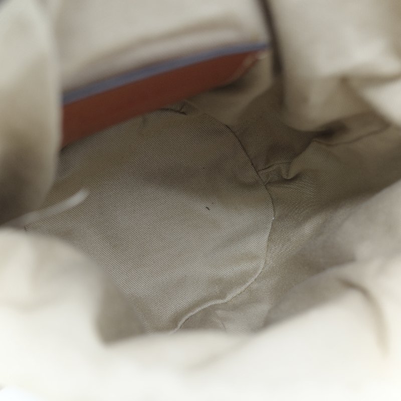 Chloé 蔻依 Woody 編織提籃 米白色 天然纖維 拼接小牛皮 水桶型菜籃子包-15