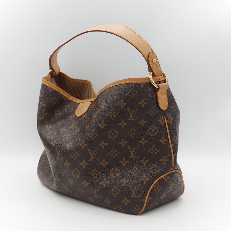Louis Vuitton 路易威登 Delightful PM 經典帆布 手提肩背兩用 Hobo 嬉皮包-3