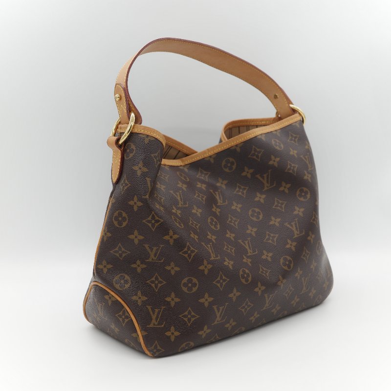 Louis Vuitton 路易威登 Delightful PM 經典帆布 手提肩背兩用 Hobo 嬉皮包-4
