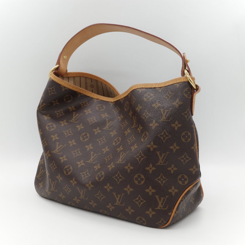 Louis Vuitton 路易威登 Delightful PM 經典帆布 手提肩背兩用 Hobo 嬉皮包-6