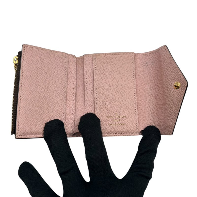 【美收精品】LOUIS VUITTON 皮革拼接零錢短夾 C-314【隔月月中將轉賣至日本 上架期限30天】-5