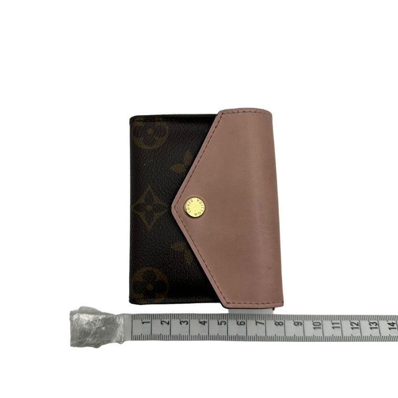 【美收精品】LOUIS VUITTON 皮革拼接零錢短夾 C-314【隔月月中將轉賣至日本 上架期限30天】-13