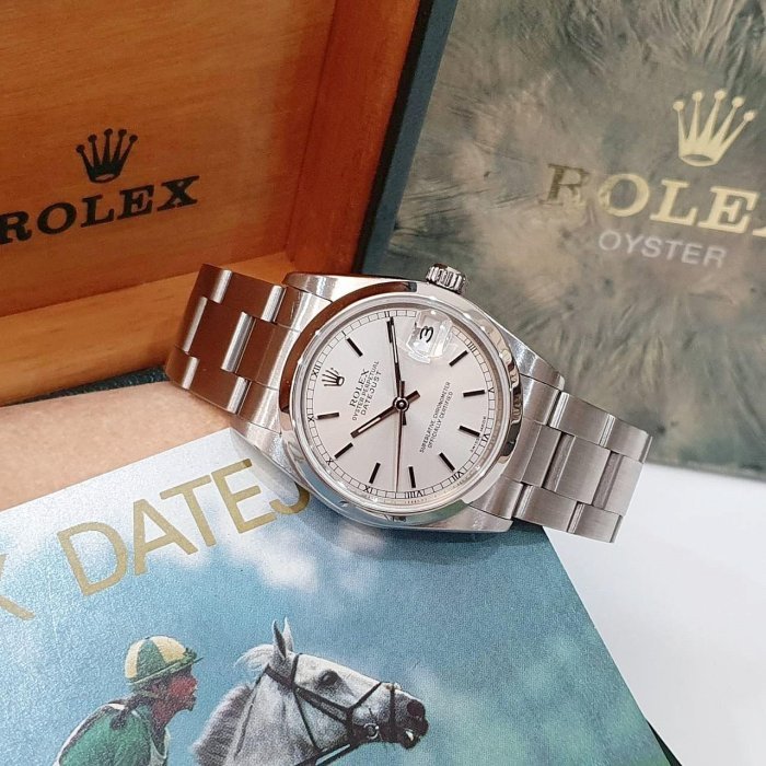 【大眾名錶】ROLEX 勞力士 Datejust 蠔式日誌 78240 銀面 平光圈 錶徑31mm 大眾名錶B1190-4
