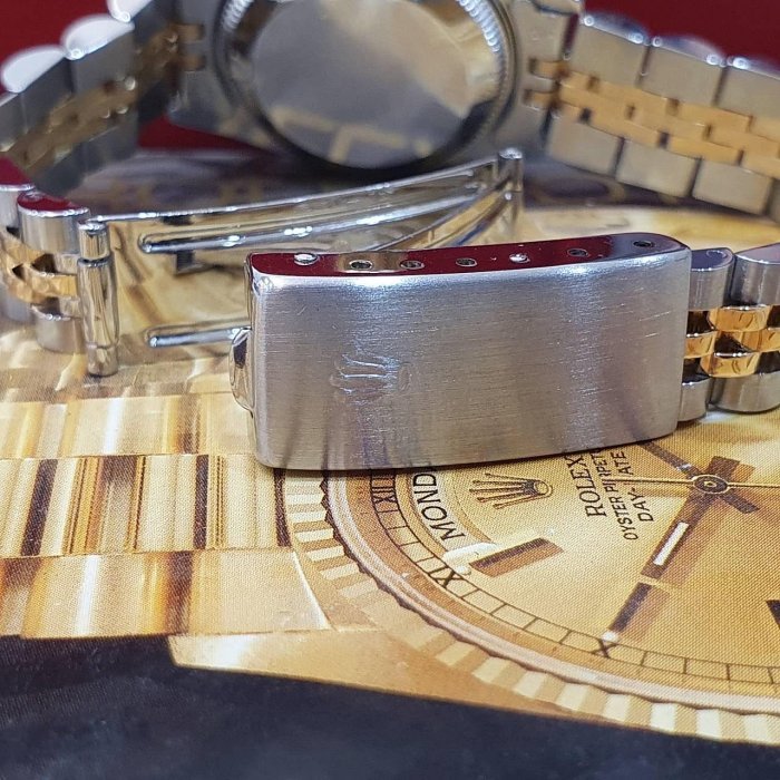 【大眾名錶】ROLEX勞力士 69173 Datejust 蠔式女錶 金面T柱 錶徑26mm 自動上鍊 大眾名錶G174-6