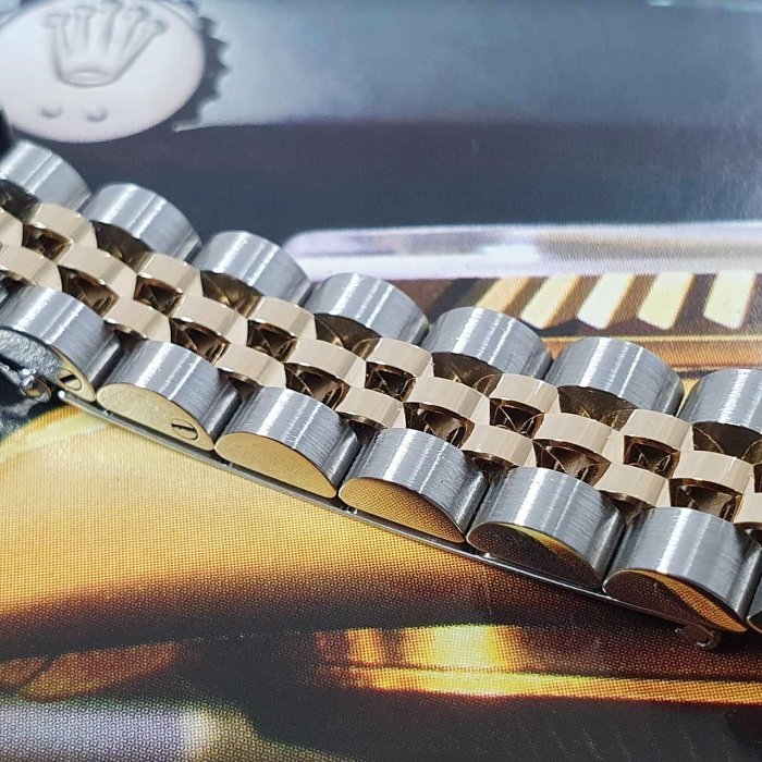 【大眾名錶】ROLEX 勞力士 69173 Datejust 半金女錶 太陽圈 金十鑽面盤錶徑26mm 大眾名錶B904-5