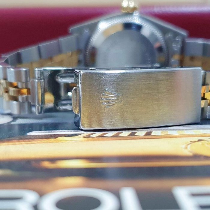 【大眾名錶】ROLEX 勞力士 69173 Datejust 蠔式女錶白面T柱 附保養單 錶徑26mm 大眾名錶G176-6