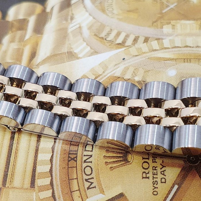 【大眾名錶】ROLEX 勞力士 69173 Datejust 半金女錶 金十鑽面盤 舊包台 錶徑26 大眾名錶B1211-7