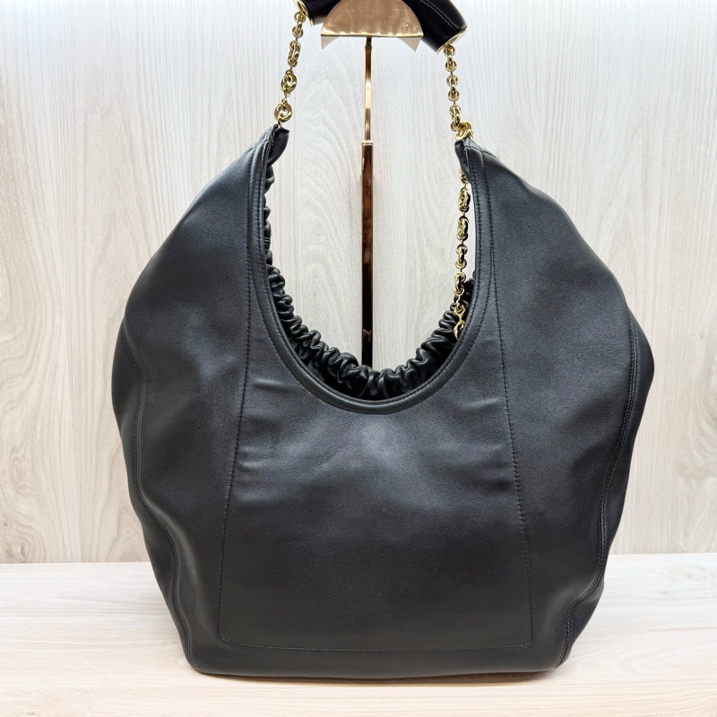 LOEWE✨黑小羊皮Squeeze HOBO BAG-3
