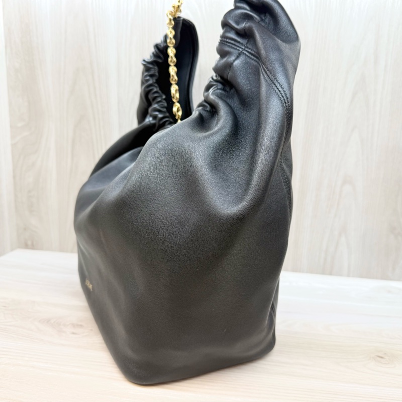 LOEWE✨黑小羊皮Squeeze HOBO BAG-5