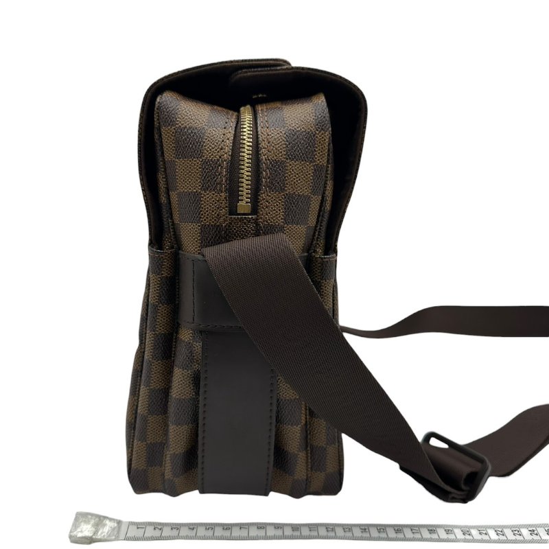 【美收精品】LOUIS VUITTON 棋盤郵差包 C-318【隔月月中將轉賣至日本 上架期限30天】-11