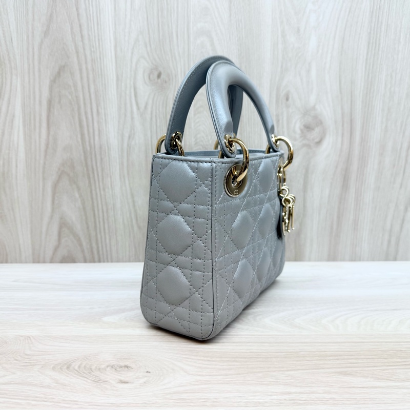 DIOR✨蛋白石灰MINI LADY DIOR黛妃包-5