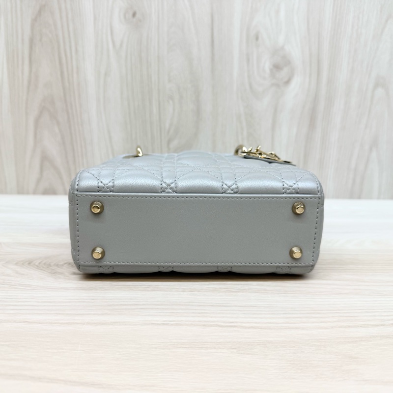 DIOR✨蛋白石灰MINI LADY DIOR黛妃包-6