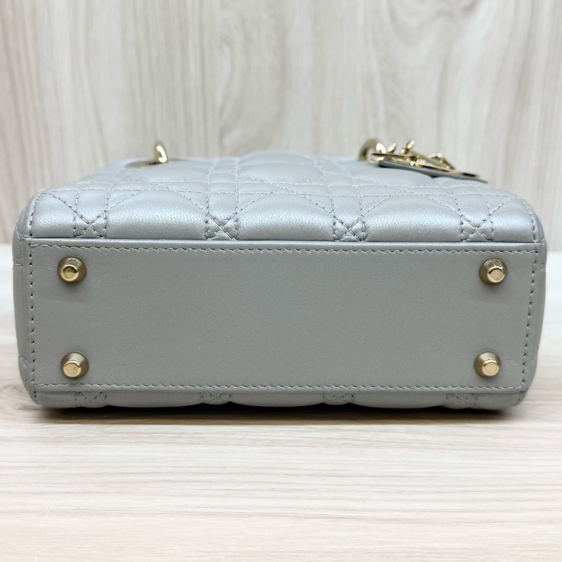 DIOR✨蛋白石灰MINI LADY DIOR黛妃包-14