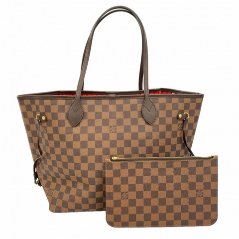路易威登 Damier Neverfull 中號手提包 N40599 Ebene（女式）